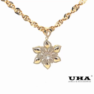 M1596 Mặt và Dây chuyền nữ thiết kế trẻ trung cao cấp UHA