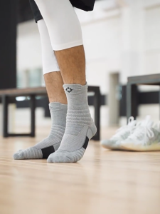 RIGORER Socks For Men Basketball 3 Pairs Non-slip High Cut Breathable Original Socks For Men Sports Socks Towel Bottom Antibacterial Elite Socks