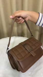 Slingbag Wanita Tas Selempang Wanita Dua Ruang Motif Bordir Dua Tali Murah Kekinian