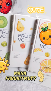 BUKU TULIS NOTEBOOK DIARY FRUITY