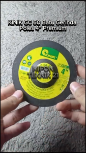 Batu Gerinda Gurinda Poles Flexible 4\\\" KINIK GC 60