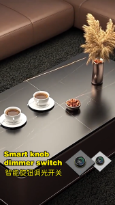 Tuya Smart ZigBee Wireless Knob Switch Dimming Voice Intelligent Control Smart Panel