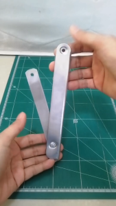 บานพับขาโต๊ะสแตนเลส ขนาด 8 นิ้ว กางออกยาว 12 นิ้ว บานกระทุ้งขาโต๊ะพับ ข้อพับขาโต๊ะสแตนเลสอย่างหนา แข็งแรง ผลิตได้มาตรฐาน พร้อมส่งทันที