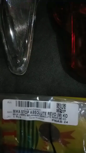 COD Mika Kaca Stop Sen Belakang Absolute Revo 2009 2010 2011 2012 2013 Merk Win