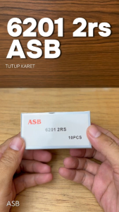 Bearing/Laher/laker asb 6201 2rs ASB (isi 10pcs)