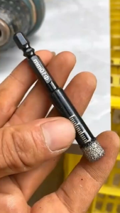 【Hot Sale】Ceramic Tile Hole Saw Kit Carbide Tipped Drill Bit Set for Drilling Natural Stone Granite Slate Ceramic Easy.