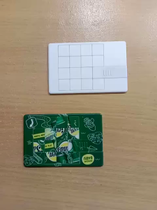 Custom Flashdisk Kartu Puzzle FDCD12 Souvenir USB