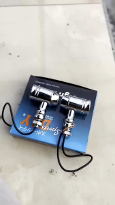 RITING SEIN STAINLESS CHROME RETENG BULAT PALU LED SCOPE SCOOPE SET DEPAN BELAKANG FULL ALUMINUM STAINLESS MODEL PAYUNG SCOOPE SPORTDAY