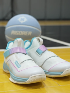 Rigorer Kids Basketball Shoes Breathable Boys Sport Shoes Non-slip Childrens Sneakers