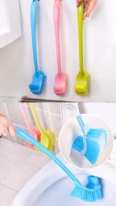 Chổi cọ nhà vệ sinh 2 đầu thông minh - bàn chải chà bồn cầu 2 đầu cao cấp