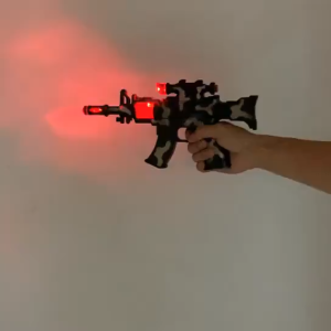 [BABY BUG] Kids Play Gun With LED and Sound / Kids Blaster Toy FREE BATTERY (7878)