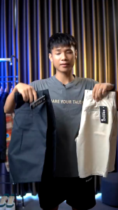 Quần short kaki nam MAXTINO dáng suông co giãn thoáng mát