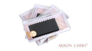 ARISONLASHES Lashes 1 Sec Blooming Auto Fan Bulu Mata Palsu Extension Fast Fanning Lashes