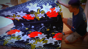 Kasur Busa Motif Minimalis & Karpet Import LP