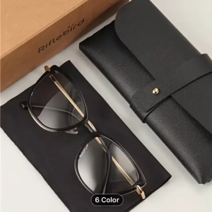 Kacamata Wanita Lensa Photocromik Frame Cateyee Terlaris MNS Blucromik 95290