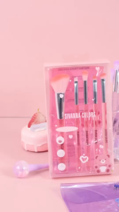 SIVANNA COLORS Face Base 5 Set BR-173 แถมฟรี! กระเป๋าใส่แปรงสุดคิ้วท์ เซตแปรงคริสตัล