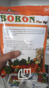 1 Kg Pupuk Juragan Boron Plus MgO Micro Pertilizer Anti Rontok Bunga Buah