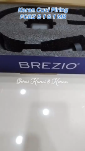 BREZIO FCBZ 8161MB Keran Air Kran Sink Fleksibel Cuci Piring Dapur Wastafel Matt Black