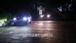 1คู่ ไฟหน้ารถยนต์ C6 LED แสงสีขาว H4 H8 H9 H11 9005 9006 36W 6000K