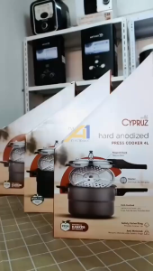 Panci Presto Cypruz Anodized Series: Bahan Panci Kokoh & Tahan Lama
