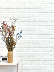 Paus Biru - WALLPAPER DINGDING 3D FOAM MOTIF BATU BATA 35 X 38 CM DEKORASI DINDING KAMAR  MURAH