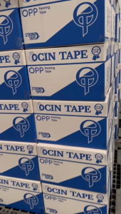 Bisa COD!!! Lakban-Isolasi Bening Nawa-Ocin Tape Ukuran 1/2 inch x 72 yard Isi 144 PCS ( 1/2 DUS)