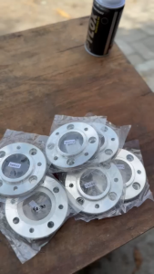PLENDES CAKRAM RX KING PAKAI PIRINGAN FLAT/DATAR ADAPTOR CAKRAM DEPAN YAMAHA