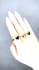 Cincin Emas Bangkok Dewasa Cincin Perempuan 916 Ring GOLD PLATED Adjustable FREE COP K