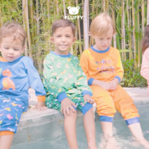 FLUFFY Sleepsuit Unicorn (Isi 3Pcs) KDSK UMB SML