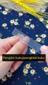 Kikir Kuku Manicure / Pengkilap Kuku + BOX / Asahan Kuku dan Pengkilat kuku