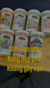 Cốm màu Trang trí Pastry Deli - Colour Mix Vermicelli Dùng làm trang trí cho các loại kem tươi bánh kem bánh bông lan và bánh Cookies ice cream Hộp 250 Gram (8.8 oz)