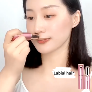 Painless Hair Removal Machine Armpit Face Hair Remover USB Rechargeable Mini Lipstick Electric Shaver For Woman  Private Parts Bikini