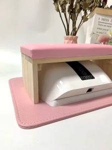 หมอนรองแขน หนัง Pu แบบนิ่ม สําหรับร้านทําเล็บ