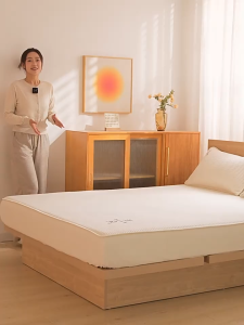 Quilted Cotton Mattress Protector: A Simple Design for Single, Double, Queen, and King Size Beds