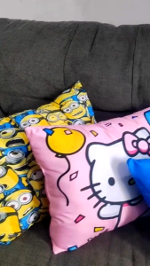 Sarung Bantal Tidur Anak (Sarung) Motif Kartun Ukuran 45x35 cm Motif Doraemon by.Shafiyyah sarban