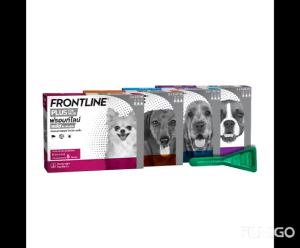Frontline Plus ฟรอนท์ไลน์ พลัส สำหรับสุนัข 0-10 กก.1 กล่อง (Exp.10/2025)