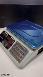 Timbangan Dapur Digital Duduk Fulgid Kapasitas 40kg Divisi 5gr Display Harga untuk Telor Buah Bawang Supermarket Pasar