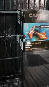 Kanvas Lukis 20x20 cm: Kanvas Water Color & Kualitas Medium