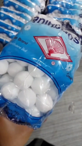 (ลูกเล็ก) ลูกเหม็น ลูกเหม็นตราพัด Mothballs ขนาด 150g ลูกเหม็นใช้ง่าย อย่างดี ลูกเหม็นดับกลิ่น ไล่แมลง เป็นมิตร Penmitr