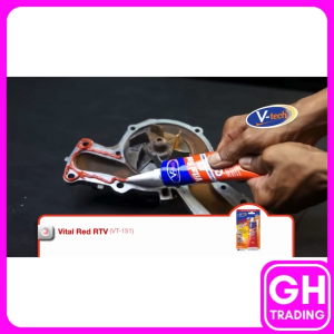 V-tech VT-151 Red Gam Gasket Gum RTV Silicone Gasket Maker High Temp Gasket Glue Gasket 75g