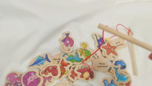 Mamibayi Set Mainan Pancingan Ikan Magnet Mainan Edukasi Mancing Ikan Anak Go Fishing 15/30Pcs