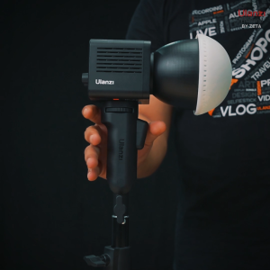 Ulanzi LA03 Button Grip ด้ามจับสำหรับไฟ LED รองรับการใช้งานสกรู 1/4 มีช่องต่อขาตั้งไฟ ปรับมุมองศาได้