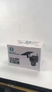 V380 Solar Camera: Outdoor Waterproof 4G/Wifi Dual Lenses