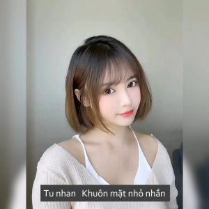 Tóc giả mái thưa với tóc mai restyleable-NIEVE