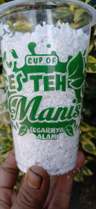 cup es teh 22oz 18oz 16oz 14oz cup of tea / teh poci / cup es teh  / sedotan boba bubble / thaitea / sedotan es teh teh / cup of tea