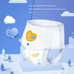Fanvin Diaper Lightweight Pants 50pcs Ultra thin and dry Breathable Diapers size S M XL XXL