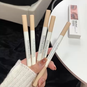 BUY 1 TAKE 1 kekemood 616 Double head lying silkworm pen highlighter pen 2-in-1 Long-lasting Waterproof Eye Makeup