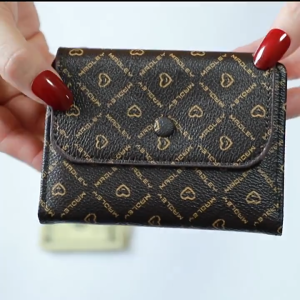 Ví nữ cầm tay gấp gọn thiết kế mới đẹp mắt thời trang sang trọng nhiều ngăn tiện lợi LX343