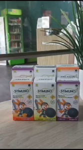 STIMUNO ANGGUR 60 ML / MULTIVITAMIN / DAYAA TAHAN TUBUH / DAN SISTEM IMUN