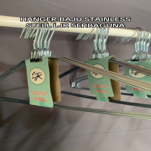 Gantungan Baju Anti Karat 10 pcs - Hanger Kawat